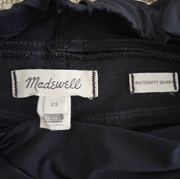 Madewell Maternity Skinny Jeans size 25 - Picture 3 of 5
